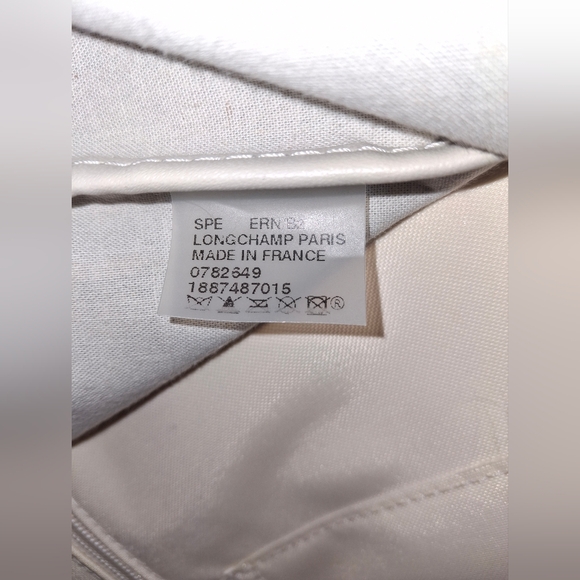 Longchamp Le Pliage Ombre Canvas and Leather Tote Bag Like NEW - Picture 4 of 8